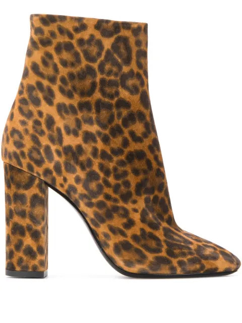 Lou leopard print ankle boots | Farfetch (CA)