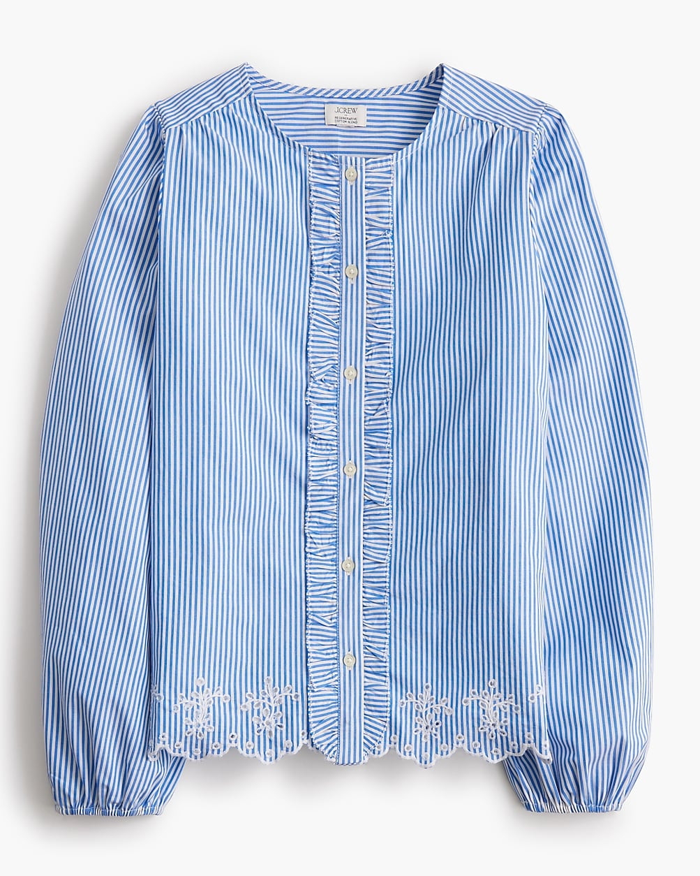 Embroidered button-up shirt | J.Crew Factory