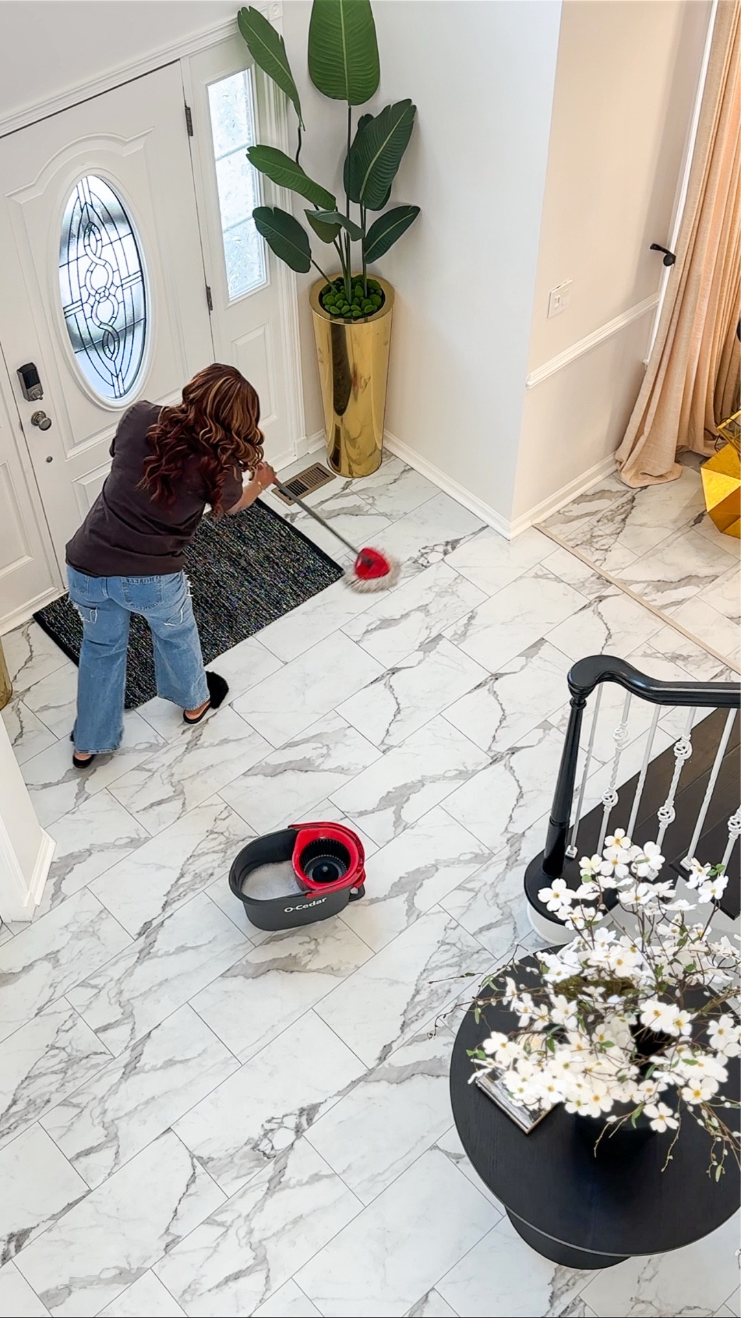 Clean home is non negotiable over here and If you’re trying to keep your home consistently clean and smelling amazing, it really comes down to a few tried & true favorites. 
Refreshing fabrics with @febreze Fabric Refresher makes a huge difference for upholstery, carpets, and window treatments, It instantly lifts the whole room. 
Carpets quietly collect so much dust and dirt, so giving them a deep clean with @hoover carpet cleaner at least once a month helps reset your space. For streak-free mirrors that actually smell good, @sprayway is a longtime favorite for a reason. When it comes to floors, @MrClean paired with the @OCedar spin mop is such a winning combo, clean floors without soaking them in water just hits differently. 
Little weekly habits like refreshing your sink with baking soda and vinegar, using Scrubbing Bubbles toilet stamps, and adding Wallflower plug-ins keep your home feeling fresh, welcoming, and cared for every day.
Tap below to shop! Follow me @omabelle for more Fashion, Home & everything inbetween. Glad to have you here!!! 💕😊🙏
Home | Home decor |Entryway decor | Entryway table | console table | Buffet table | Accent table
Pottery barn | Amazon home
Restoration hardware look for less |Luxe for less | Entryway ideas | Foyer table | Foyer decor | Sofa table | Black sofa table | Black console | Black accent table
| Black wooden table |Living room decor | Rugs | Area rug | Neutral rug | Living room family room rug | Sofa sectional | Washable cleanable sofa | Family friendly sofa furniture | Stain resistant fabric sofa | Cloud sofa | Family kid toddler | pet friendly sofa | Coffee table | Livingroom | Home decor | bedding | bedroom | fall decor |  fall porch | dresser | rug | kitchen | dispenser | cutlery set | knives 


#LTKvlog #LTKHome #LTKU