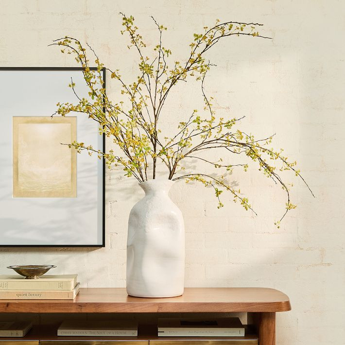 Faux Yellow Beaded Branch | West Elm (US)