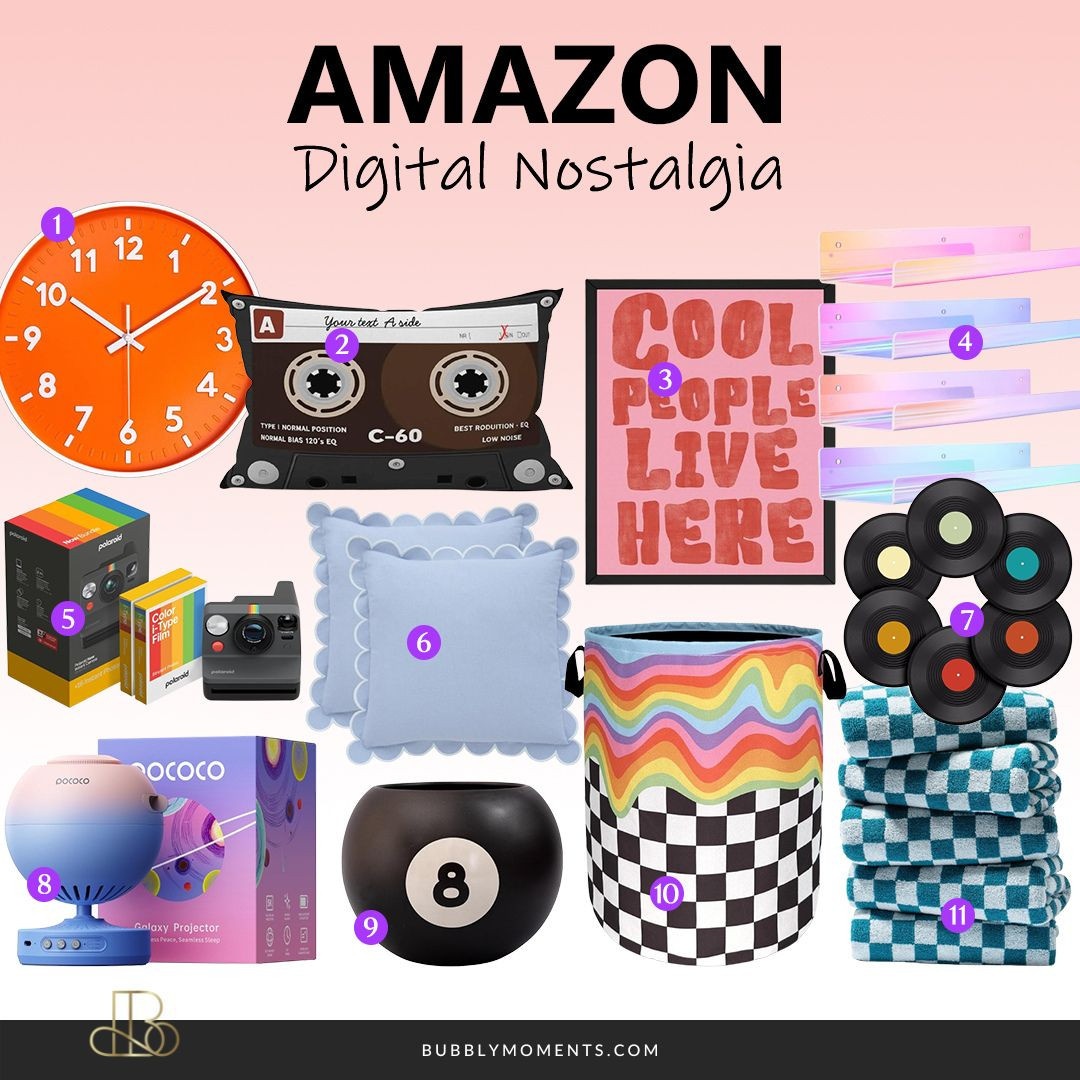 Love retro style? These Digital Nostalgia finds bring classic designs and modern charm together. From home décor to unique everyday items, this collection is full of fun and timeless pieces. Whether you're updating your space or looking for a thoughtful gift, you'll find great ideas here. Browse the collection, save your favorites, and check back for more trending finds. Follow for more stylish home, lifestyle, and everyday products you'll love.
#LTKHome #LTKStyle #LTKFinds #AmazonFinds #DigitalNostalgia #RetroStyle #VintageInspired #HomeDecor #HomeInspo #CozyHome #RetroDecor #ClassicStyle #TimelessDesign #Lifestyle #GiftIdeas #TrendingFinds #ShopTheLook #EverydayFavorites #MustHaveFinds 

 