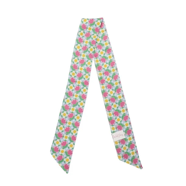 Packed Party Floral Bag Scarf with Vibrant Character Multicolor Pattern for Adults | Walmart (US)