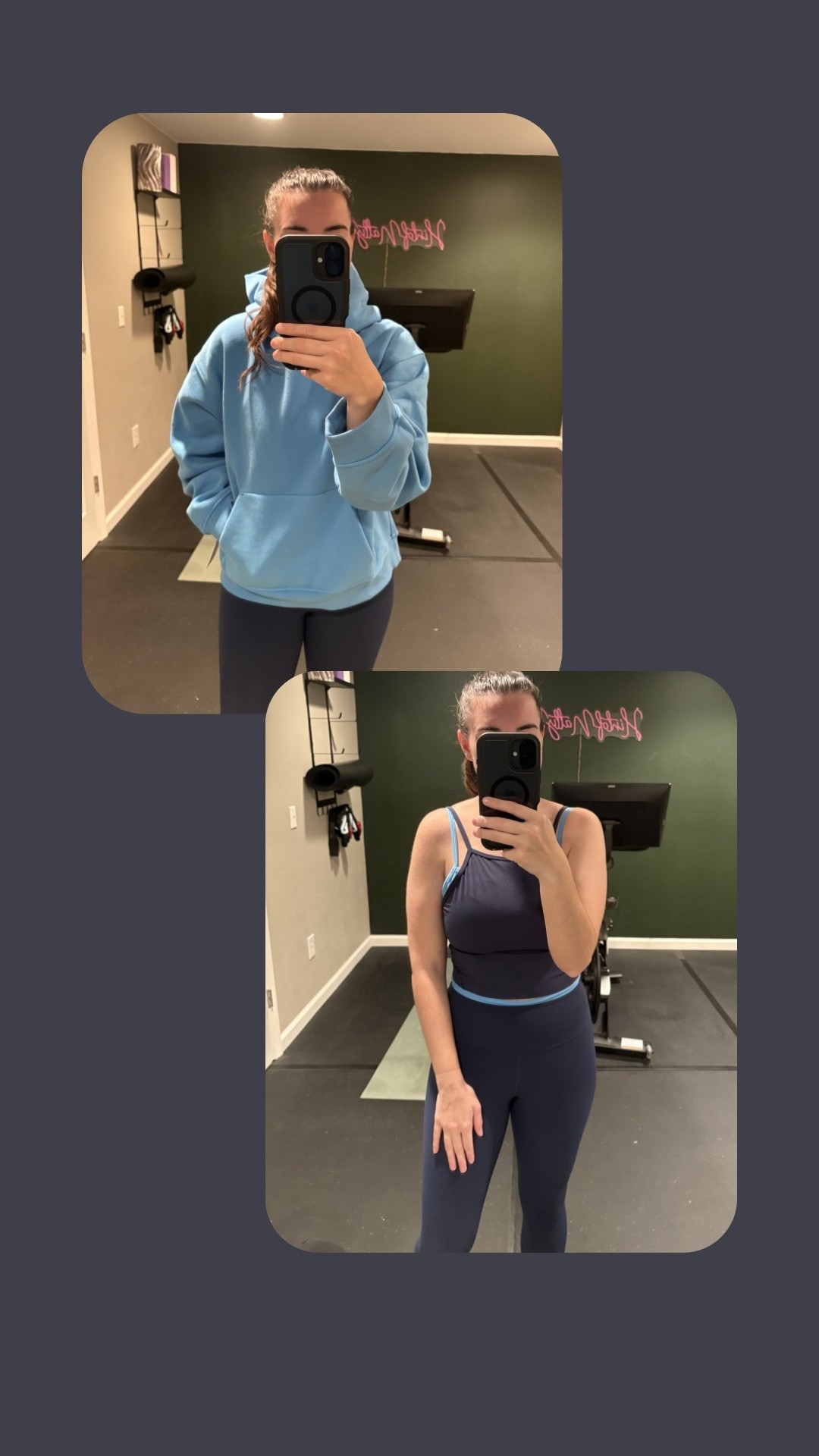 Lululemon ootd: club blue & ocean wave

#LTKSeasonal #LTKActive #LTKootd