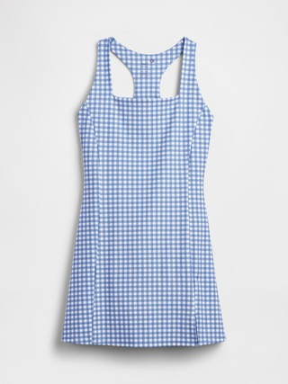 GapFit Studio Recycled Squareneck Mini Dress | Gap Factory