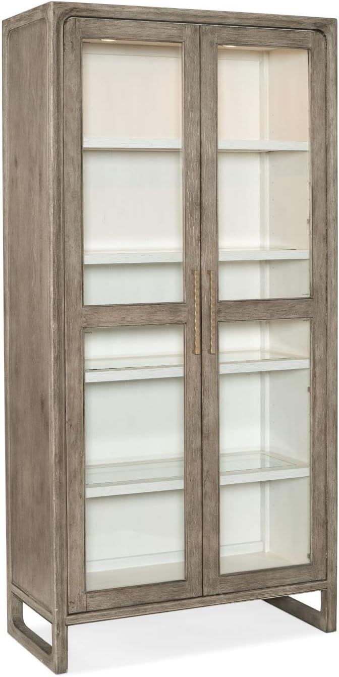 Hooker Furniture Serenity Gray Wash Sanderling Display Cabinet | Amazon (US)