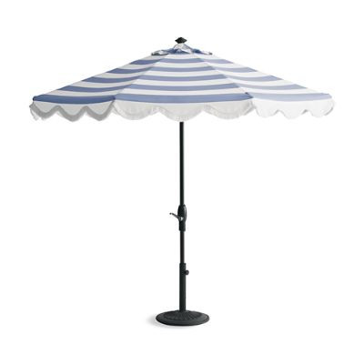 Frontgate Resort Collection™ 9' Round Designer Umbrella | Frontgate | Frontgate