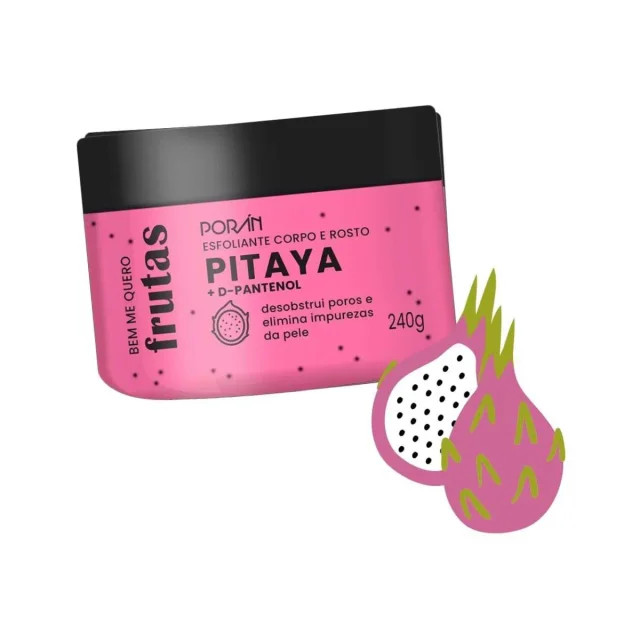 ESFOLIANTE PITAYA CORPO E ROSTO PORáN | Drogasil BR