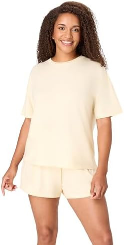 Hanes Women's Pajamas Set, Comfywear Pajamas for Women Set, Originals SupertSoft Loungewear, T-Sh... | Amazon (US)