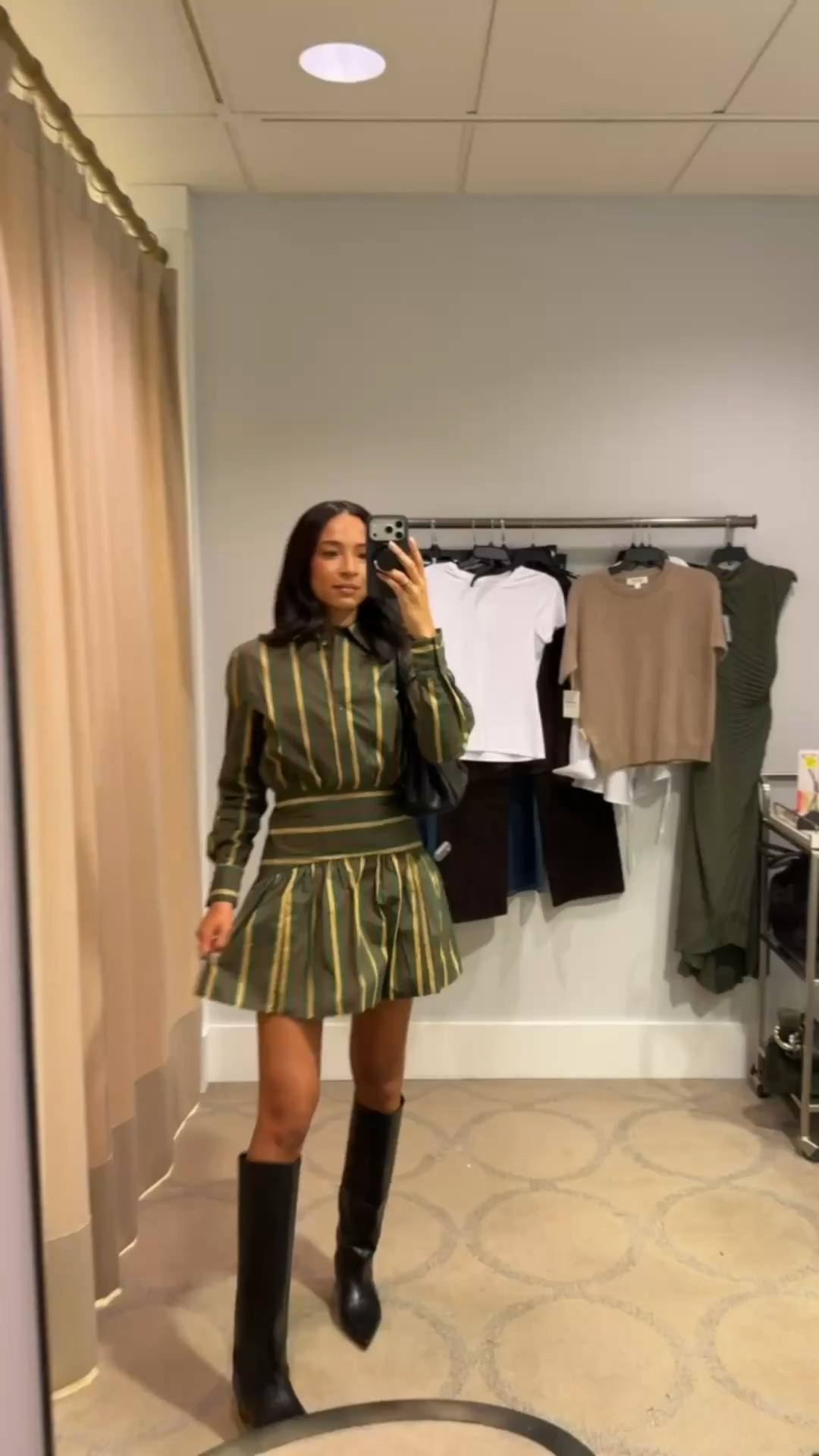 Fall outfit 🍁🍂 Wearing size S stripe long sleeve mini dress - so cute and fun for fall events! 

fall fashion, nsale, nordstrom sale, nordstrom anniversary sale, nordstrom sale outfit, sale outfit, fall shoes, mom outfit, postpartum outfit, chic fall outfit, staud dress, back to school outfits, teacher outfits

#LTKSaleAlert #LTKSeasonal #LTKmomlife