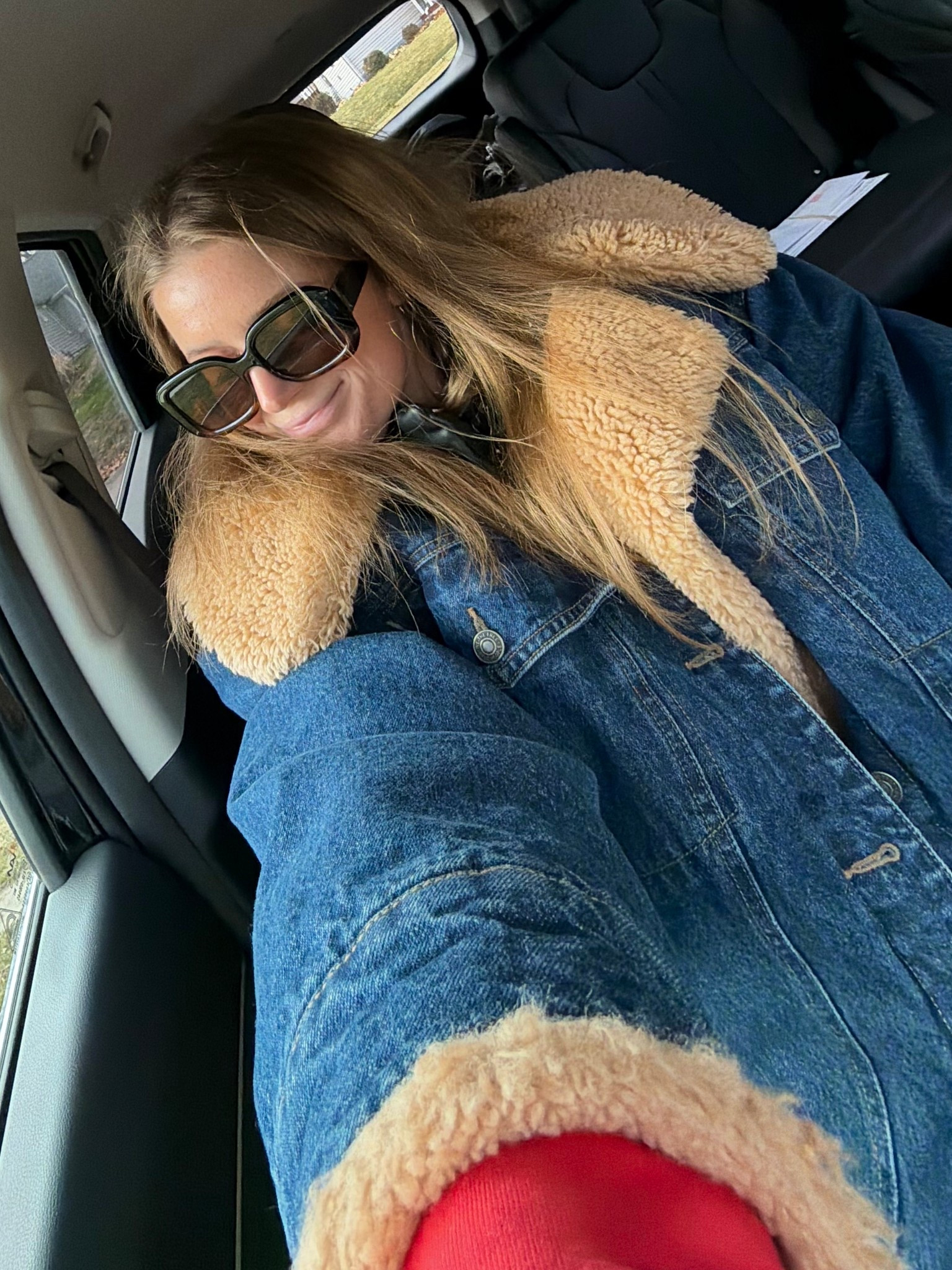 Staying warm for Christmas shopping in my SOLD OUT We the Free jacket - Wrangler look alike linked below! 

#LTKFindsUnder50 #LTKHoliday #LTKootd