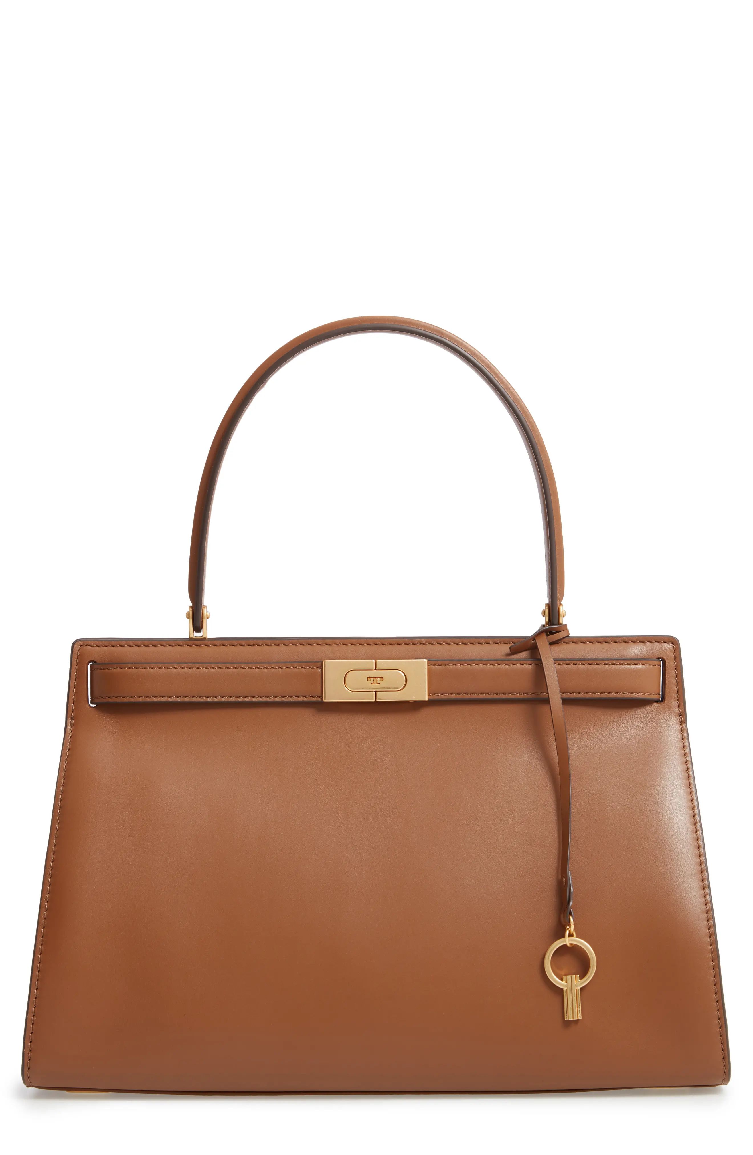 Tory Burch Lee Radziwill Small Leather Satchel | Nordstrom