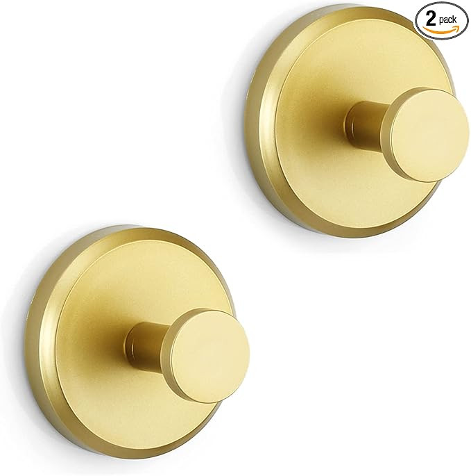 HOME SO Suction Cup Hooks for Shower, Bathroom, Kitchen, Glass Door, Mirror, Tile – Loofah, Tow... | Amazon (US)