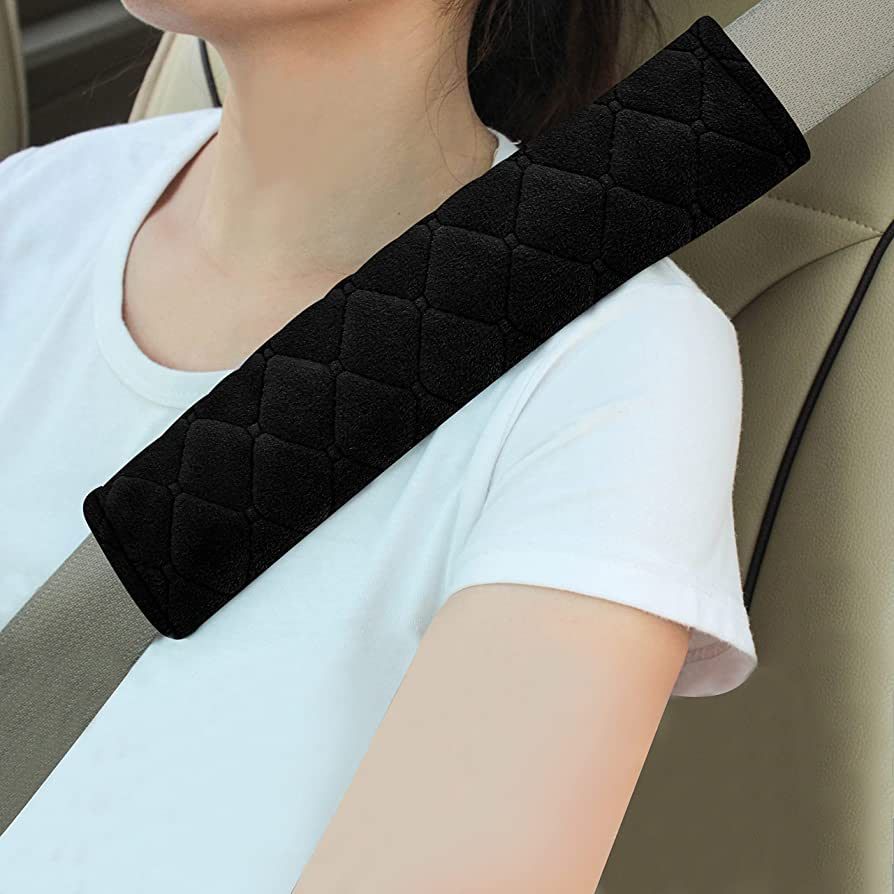 Soft Auto Seat Belt Cover Seatbelt Shoulder Pad 2 PCS for a More Comfortable Driving Compatible w... | Amazon (US)