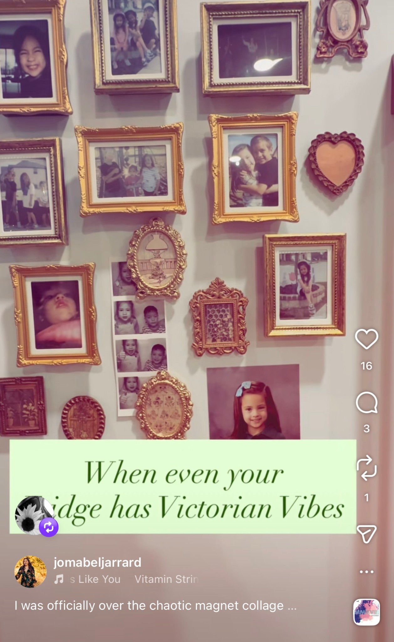 Gallery wall for your fridge?! Definitely! 

#LTKHome