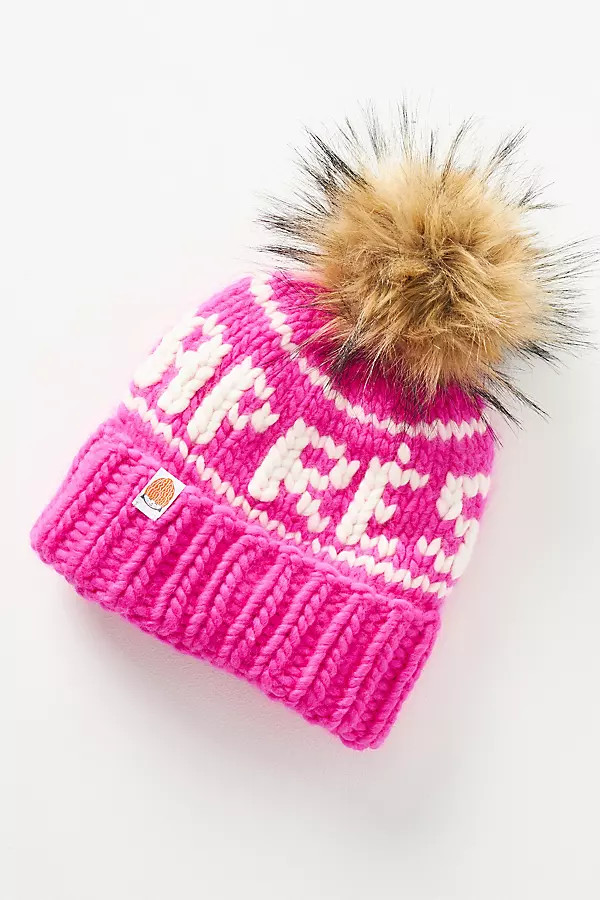 Sh*t That I Knit Rutherford Beanie By Sh*t That I Knit in Pink | Anthropologie (US)