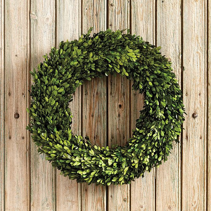Preserved Boxwood Wreath | Ballard Designs, Inc.