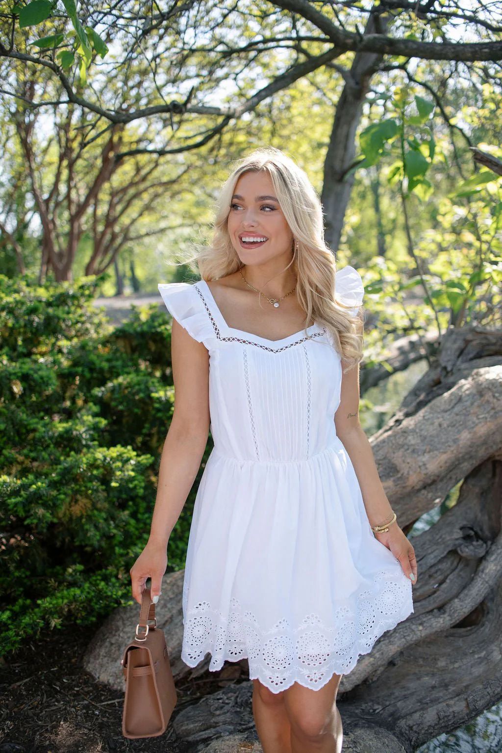 Steve Madden Astra White Mini Dress | Magnolia Boutique