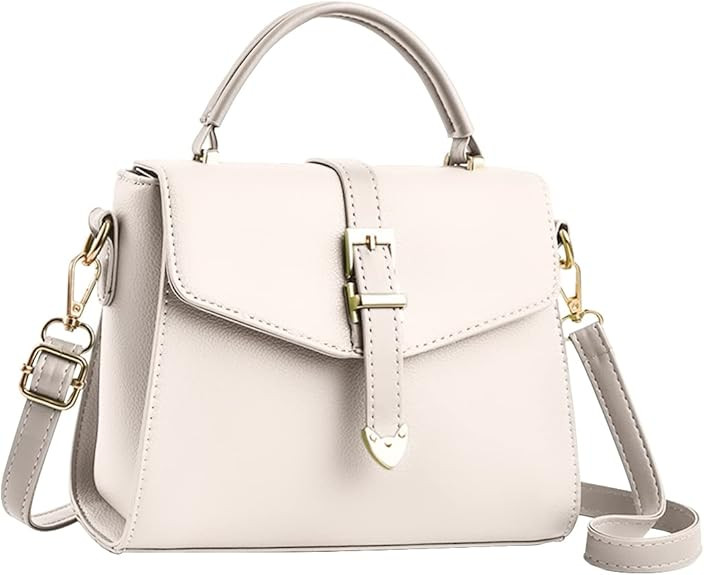PS PETITE SIMONE Small Satchel Bags for Women Cross Body Bag Purses Top Handle Handbags for Women | Amazon (US)