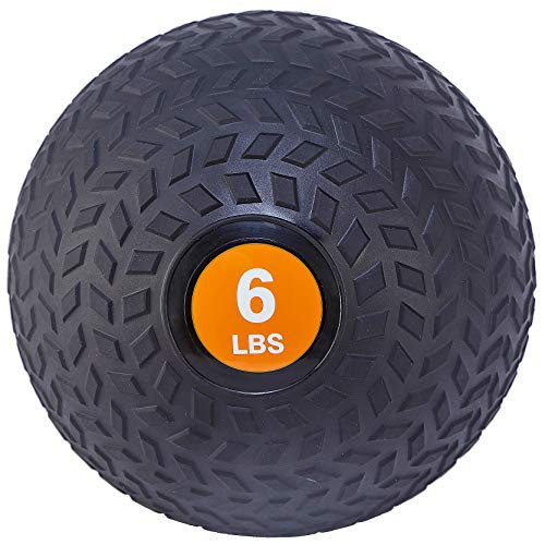 Fitvids Workout Exercise Fitness Weighted Medicine Ball and Slam Ball, 6 Pounds | Amazon (US)