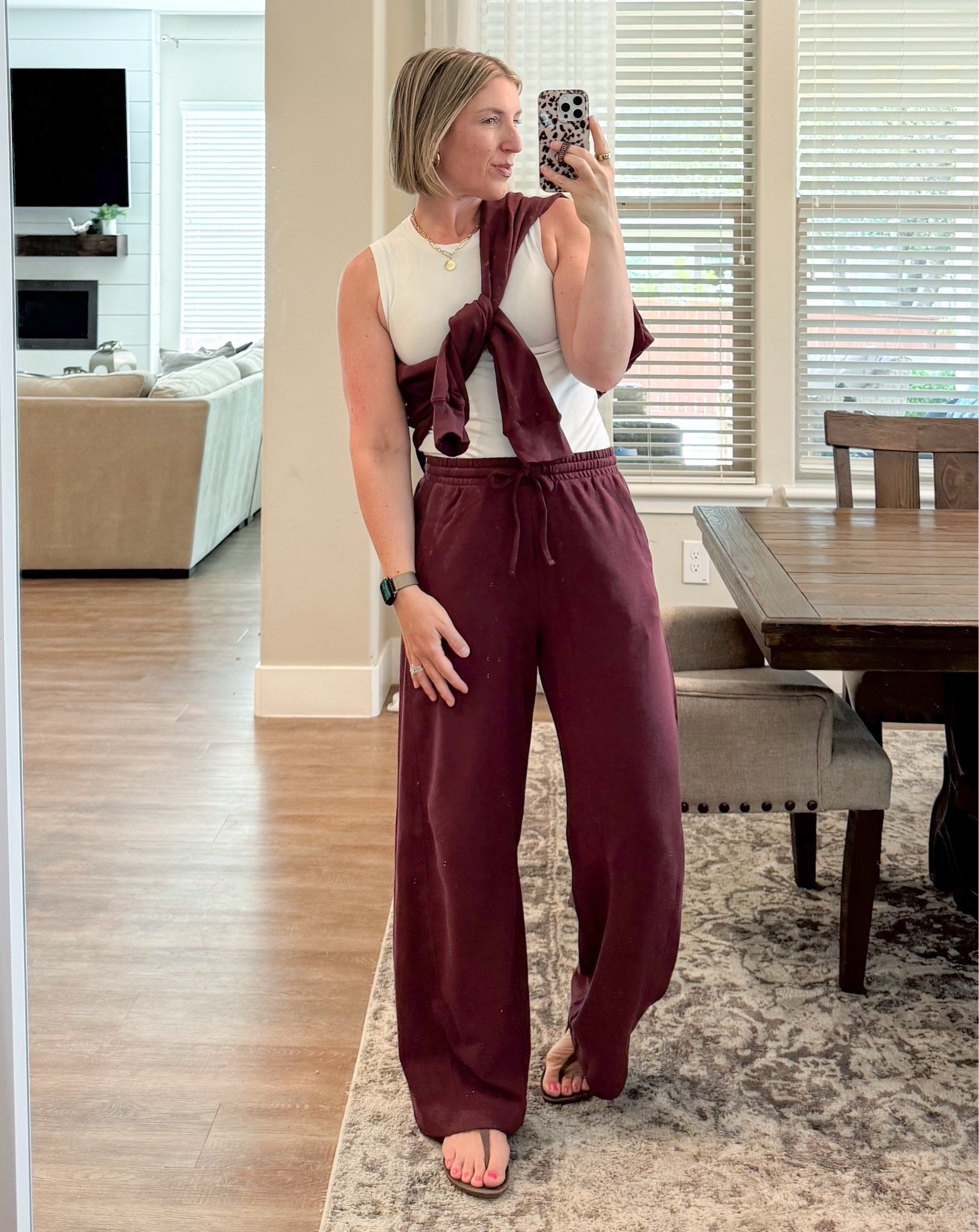 Pants on sale for under $20 (get the matching sweatshirt too)!

#LTKdayinmylife #LTKmomlife