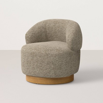 Swivel Chair with Plinth - Hearth & Hand™ with Magnolia | Target