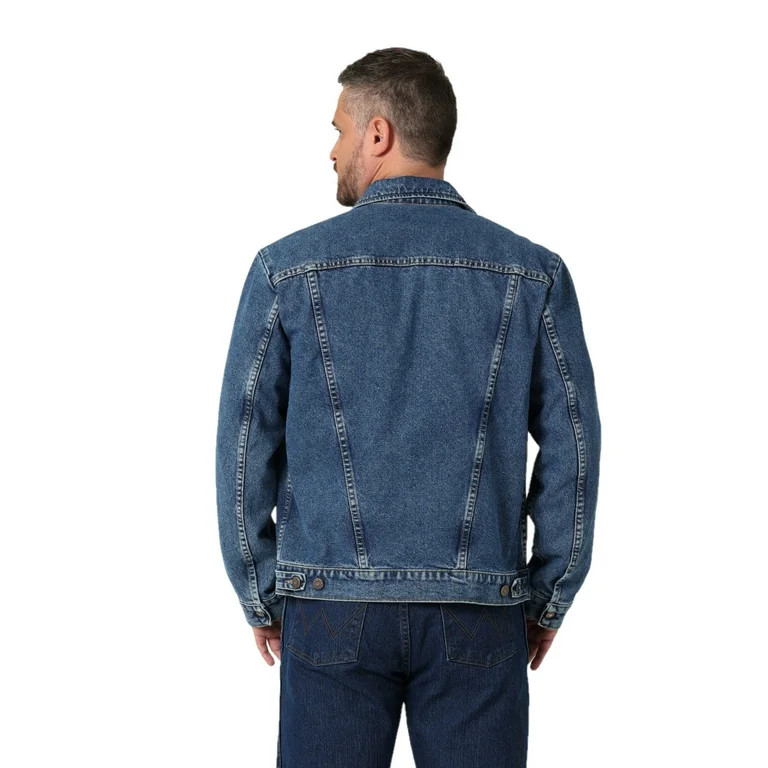 Wrangler Mens    Denim Jacket XL Stonewash | Walmart (US)