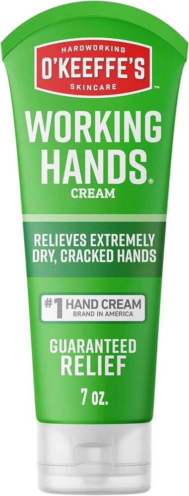 O'Keeffe's Working Hands Hand Cream for Extreme Dryness - 7 oz Tube (1 Pack) - Repairing Skincare... | Amazon (US)