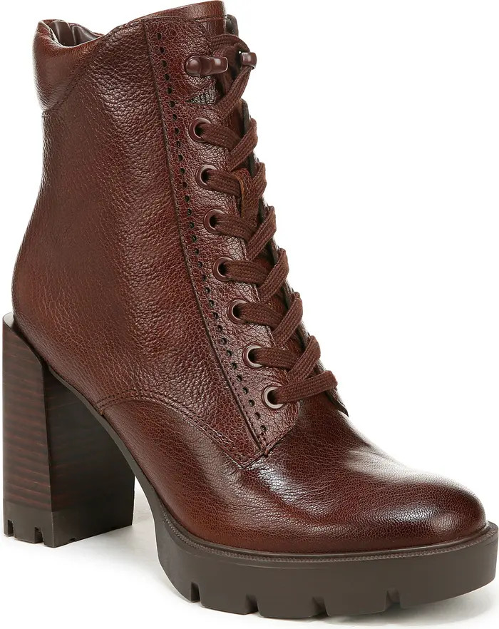 Prewitt Lace-Up Platform Bootie (Women) | Nordstrom