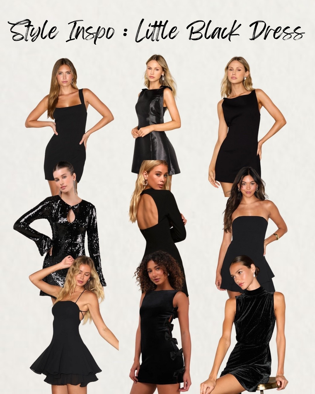 Style Inspo Little Black Dress / Style Inspo LBD / Lulus Outfits / Lulus Dresses / Little Black Dresss

#LTKFindsUnder100 #LTKStyleTip #LTKSeasonal