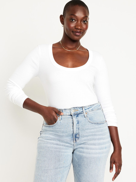 Snug Long-Sleeve T-Shirt | Old Navy (US)