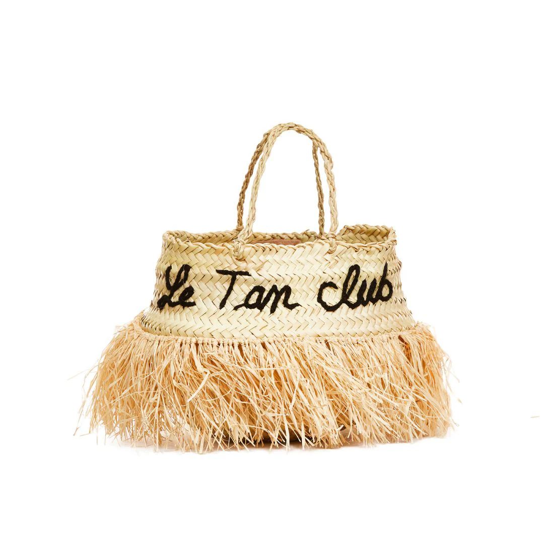 The Tropical Fringe Basket | Poolside