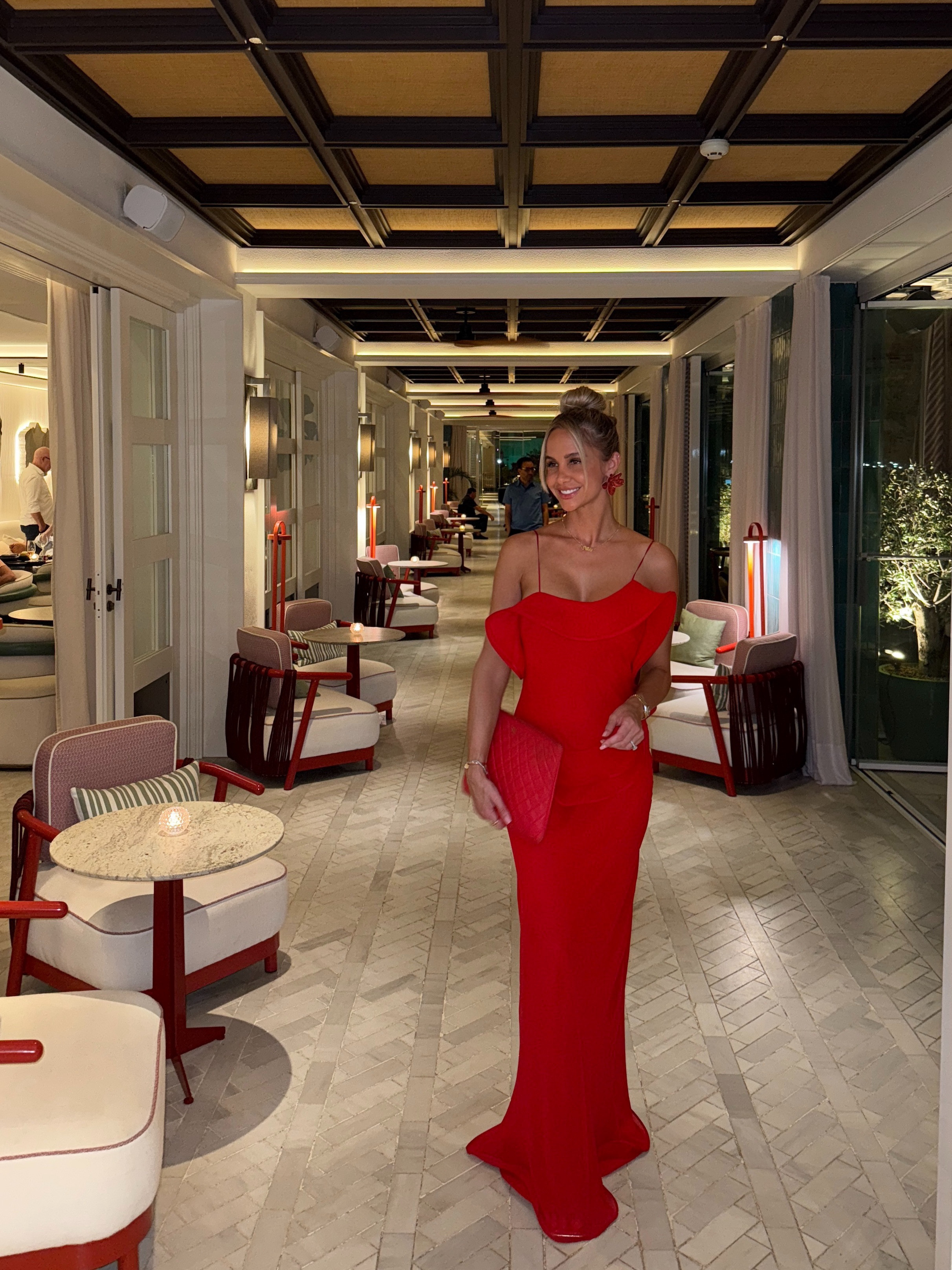 Occasionwear, party dress, maxi dress in red, summer, transitional outfit, party dress  

 #LTKuk #LTKpartywear #LTKdresses