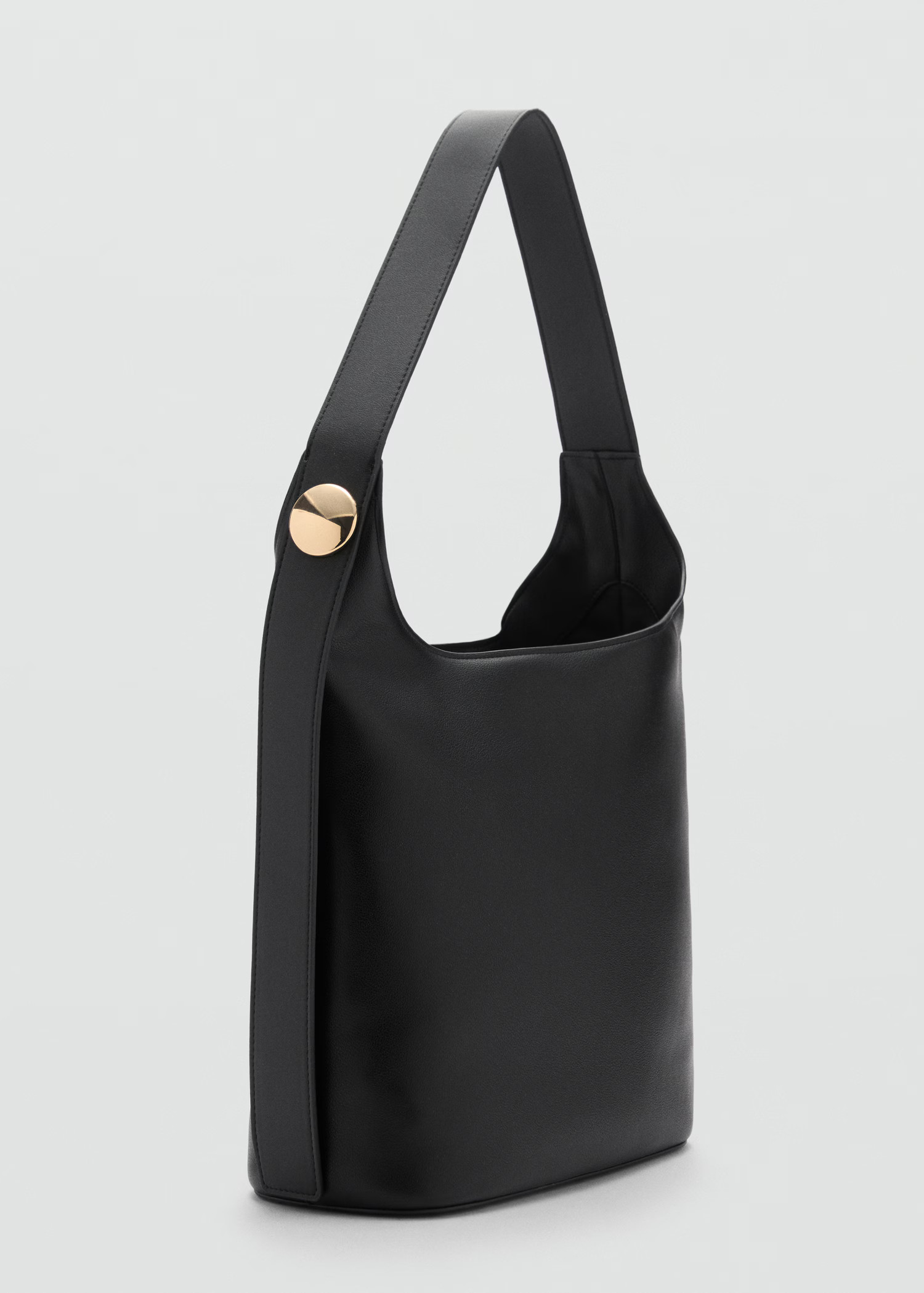 Shopper bag with metallic detail - Women | MANGO United Kingdom | MANGO (UK)