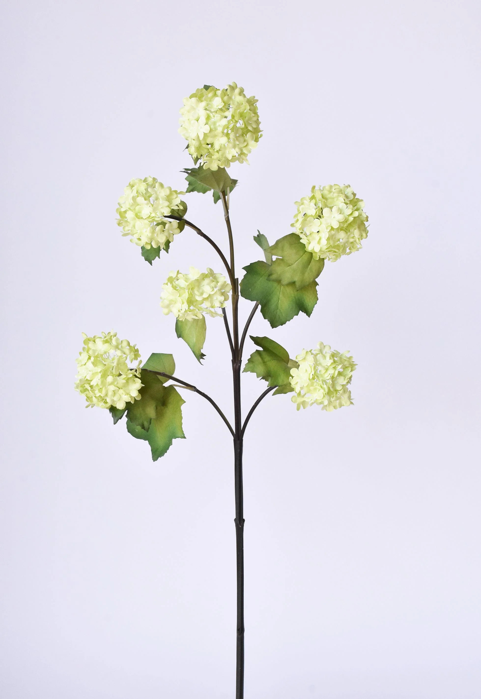 30" Faux Green Snowball Hydrangea Stem | Walmart (US)