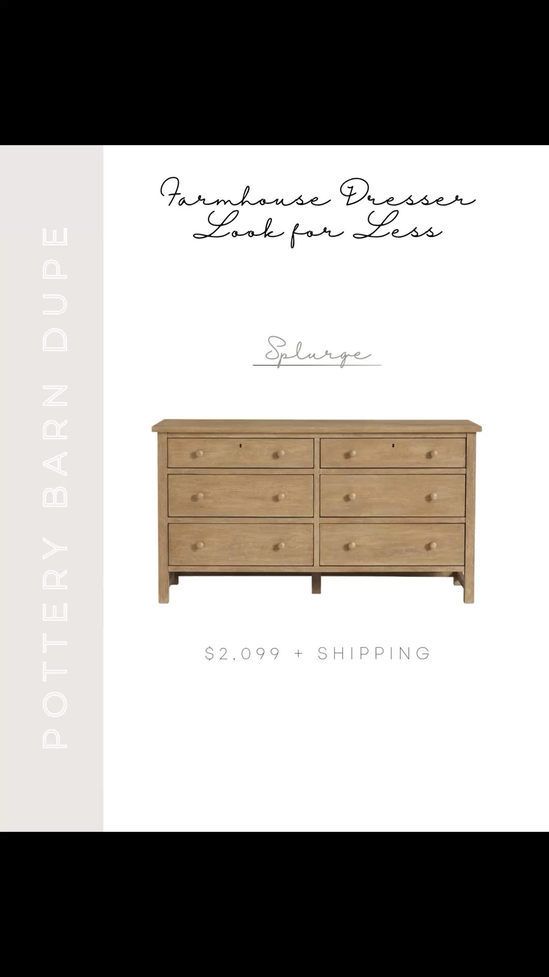 Resharing this one because it keeps being one of my most shopped posts 🤍 Everything you need to get the Pottery Barn look for less, dressers, bed frames, nightstands and dining tables all in one place. Same timeless style, way more budget friendly. Linking everything here.

#LTKSaleAlert #LTKHome