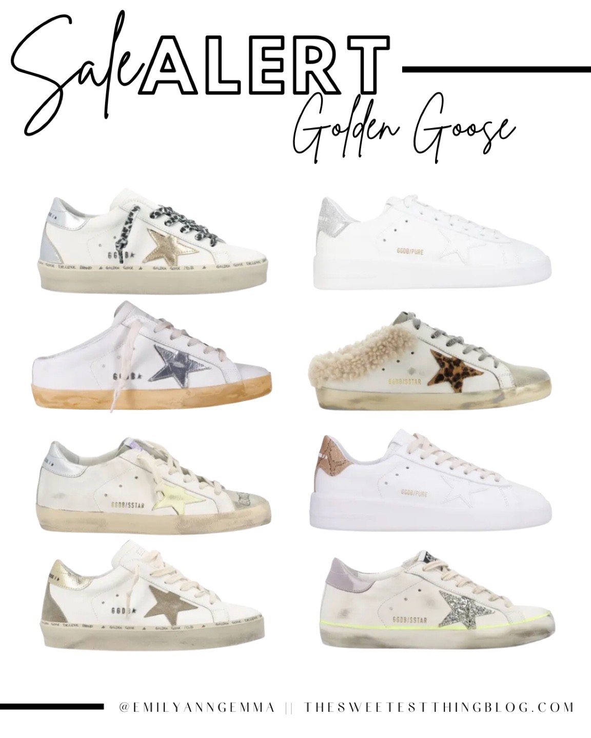 Golden Goose, Golden Goose Sale, Cettire, Designer Sneakers, Emily Ann Gemma 

#LTKsalealert #LTKshoecrush