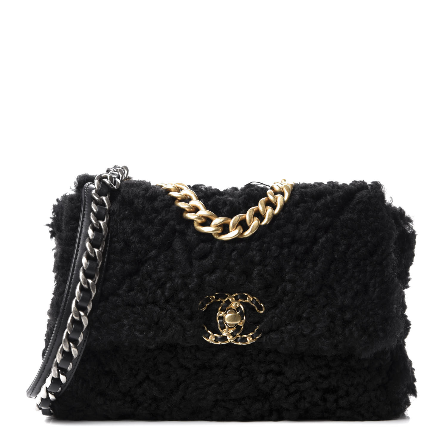 CHANEL

Shearling Sheepskin Medium 19 Flap Black | Fashionphile