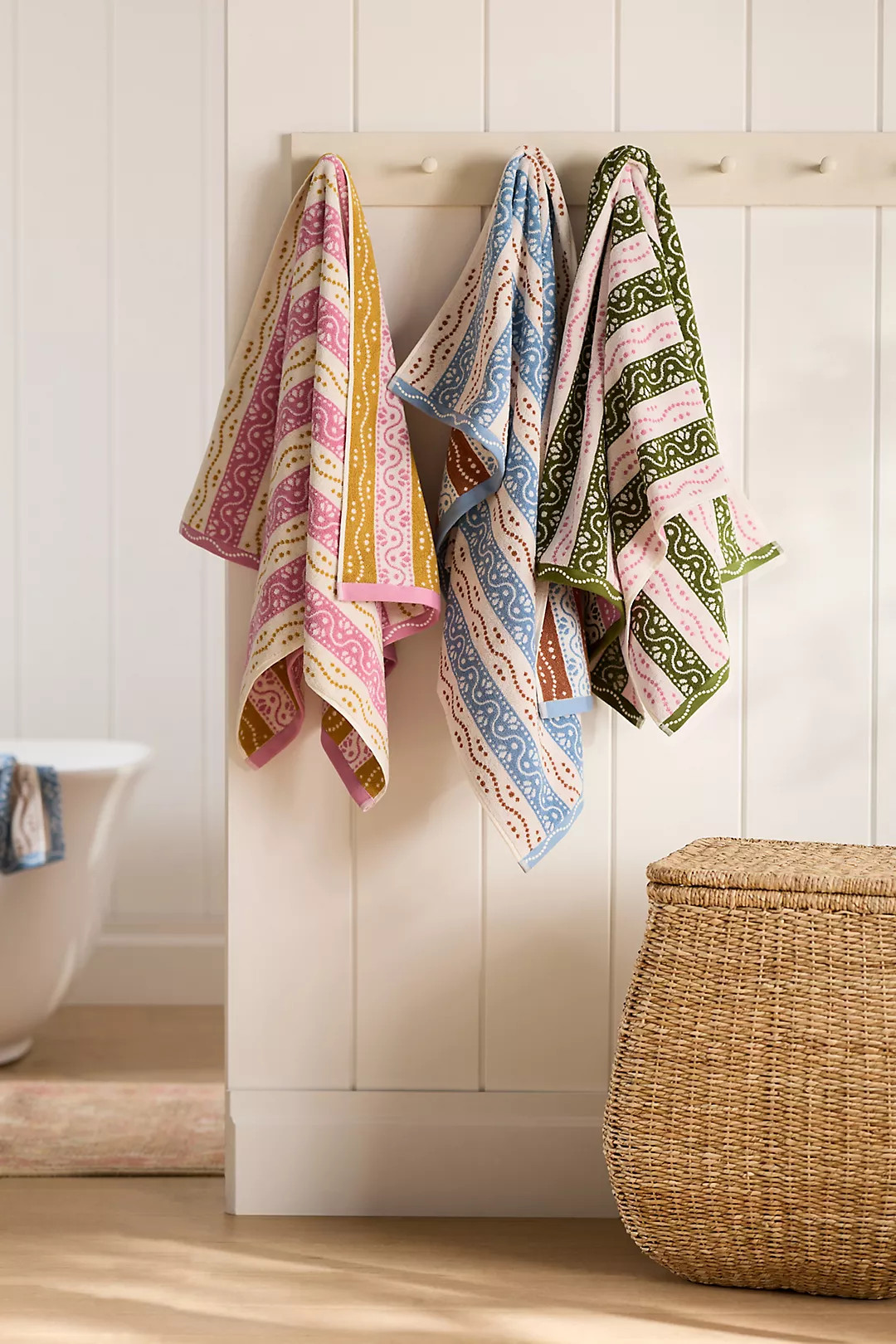 Ivy Cotton Woven Stripe Towel Collection | Anthropologie (US)