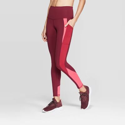 Women's Training Colorblock High-Waisted 7/8 Leggings 25" - C9 Champion® | Target