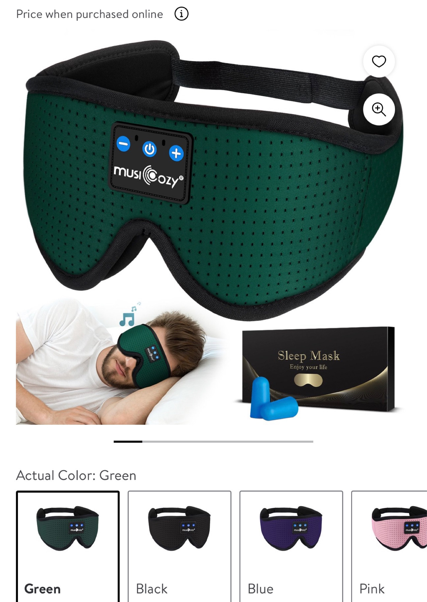 Love this sleep mask, I use it all the time to sleep and stay off of screens 

#LTKunder50 #LTKfamily #LTKmens