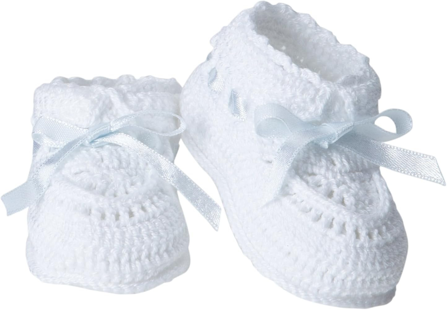 Jefferies Socks Baby Hand Crochet Bootie | Amazon (US)