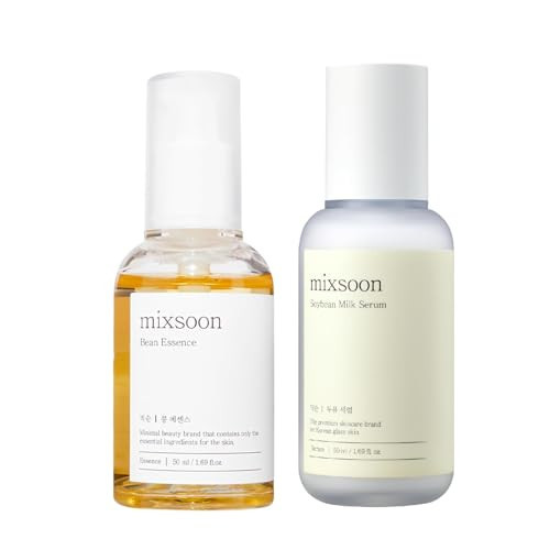 mixsoon Bean Essence 1.69 fl oz / 50ml + mixsoon Soybean Milk Serum 50ml/1.69 fl.oz | Amazon (US)