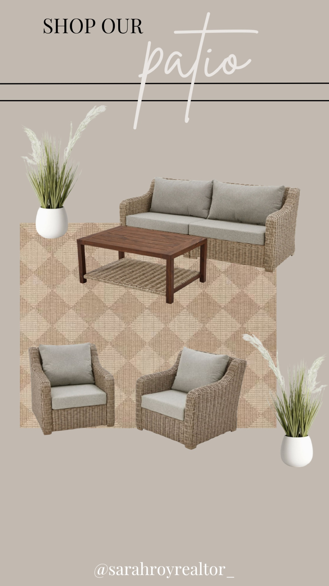 Our spring patio refresh is complete! I cannot believe this set is from Walmart & it arrived at our house within ONE day of ordering with free next day delivery 🙌🏼

#LTKHome