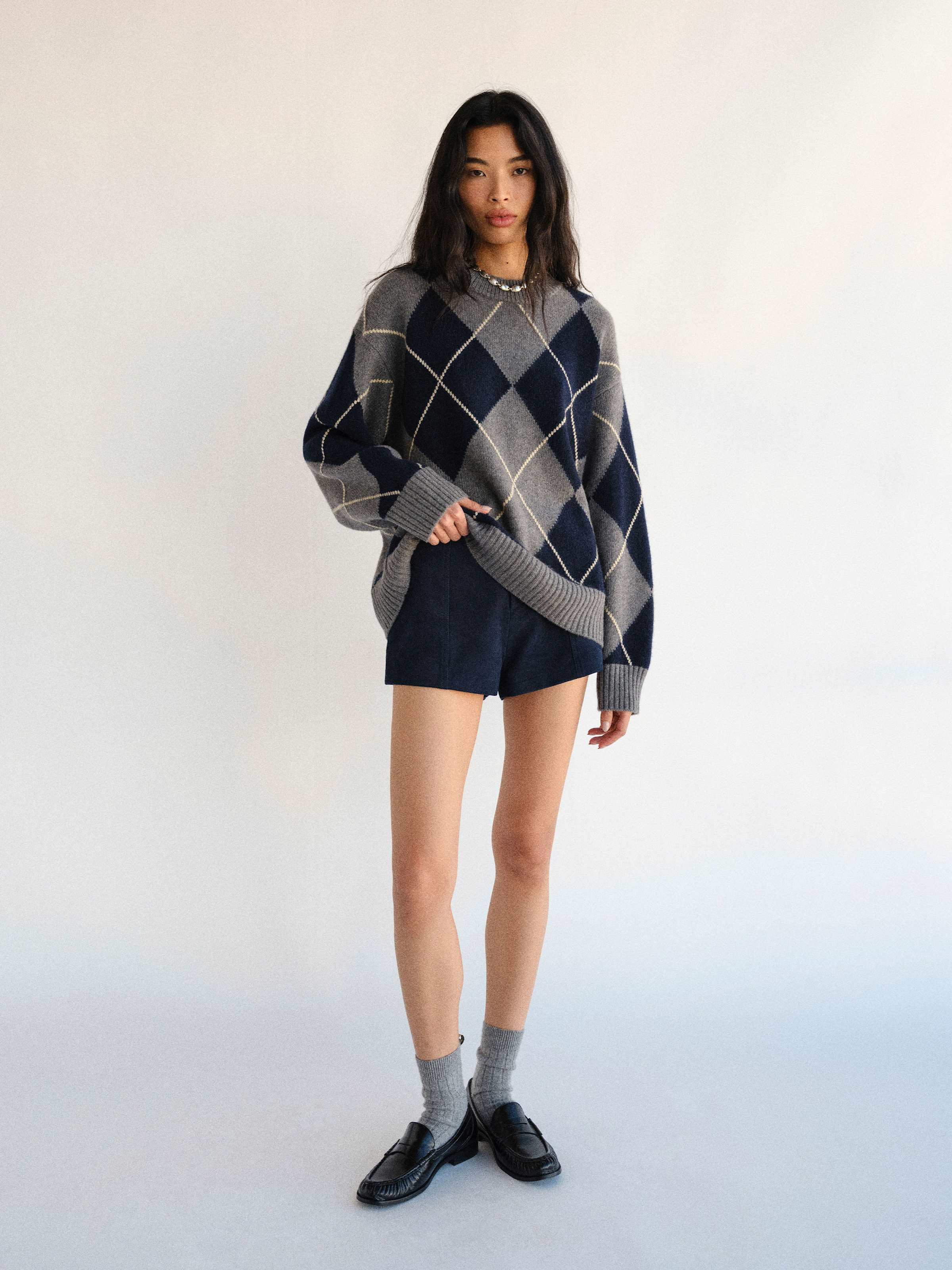 Cove Cashmere Oversized Crew | Reformation (Global)