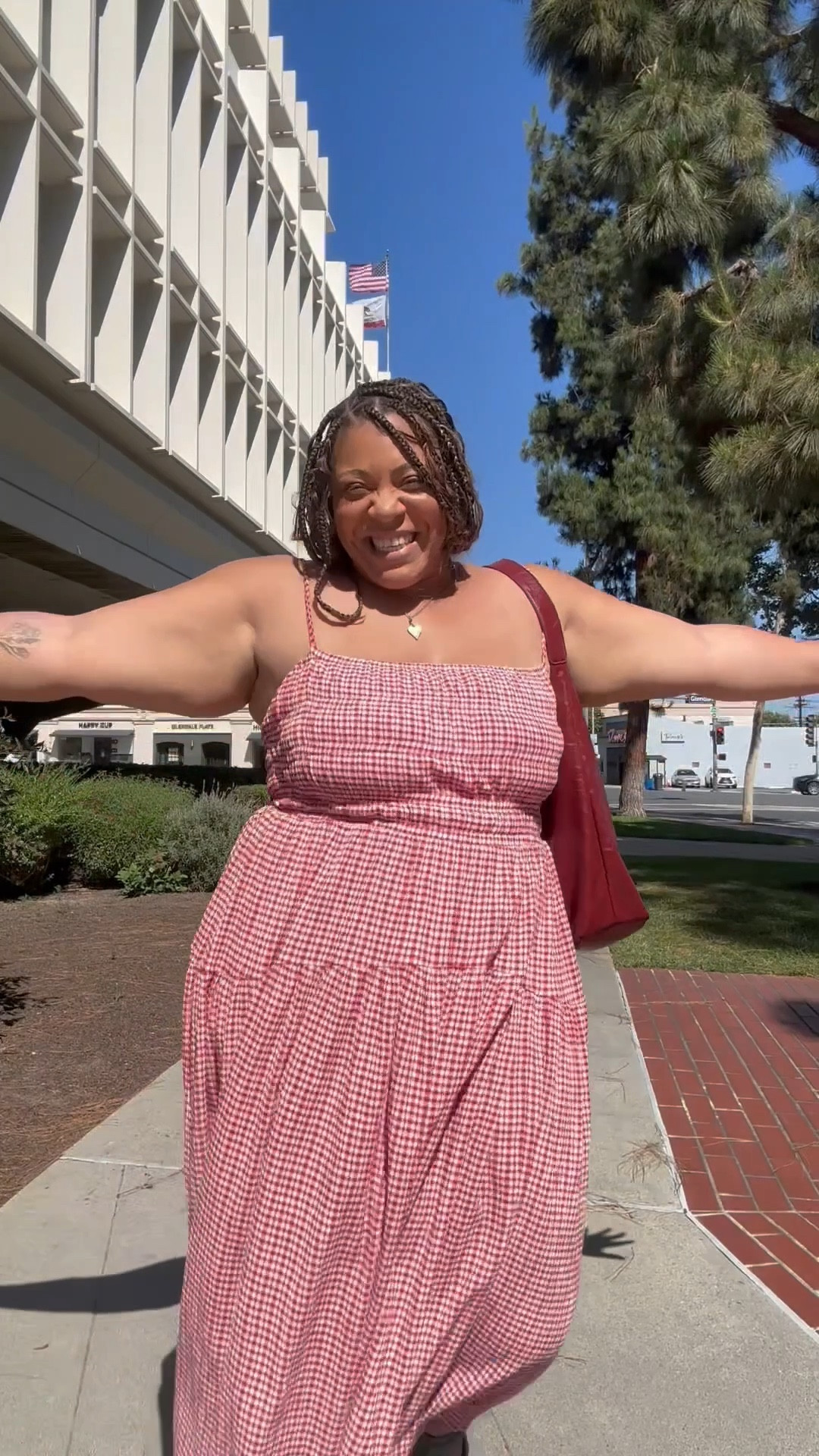 In love with this eloquii dress!! It comes in red and blue- will definitely be adding the blue to my wardrobe as well because both will be on repeat this summer!

#LTKFindsUnder100 #LTKPlusSize #LTKSummerEdit