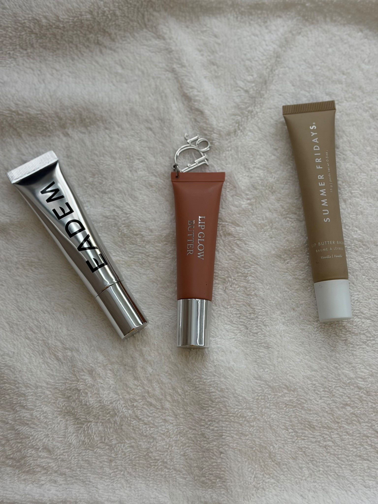 Currently my fave lip balms in rotation! 