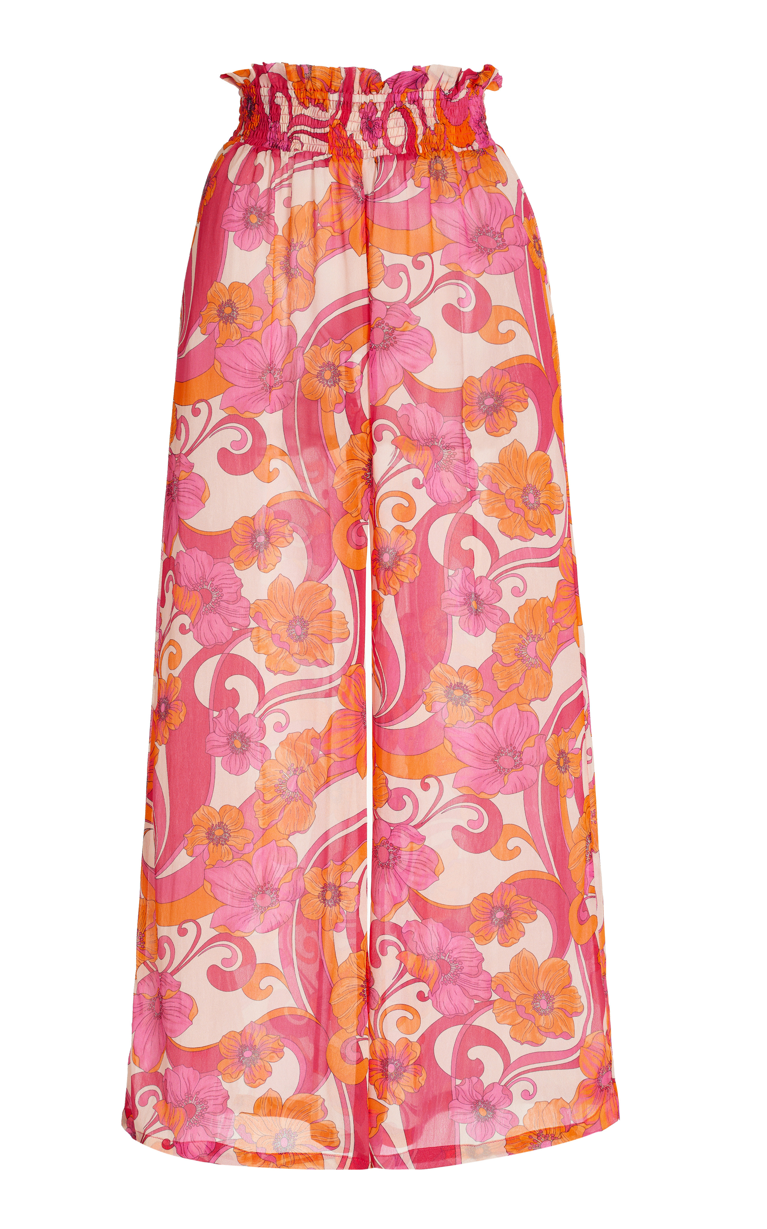 Mission Shirred Palazzo Pants | Moda Operandi (Global)