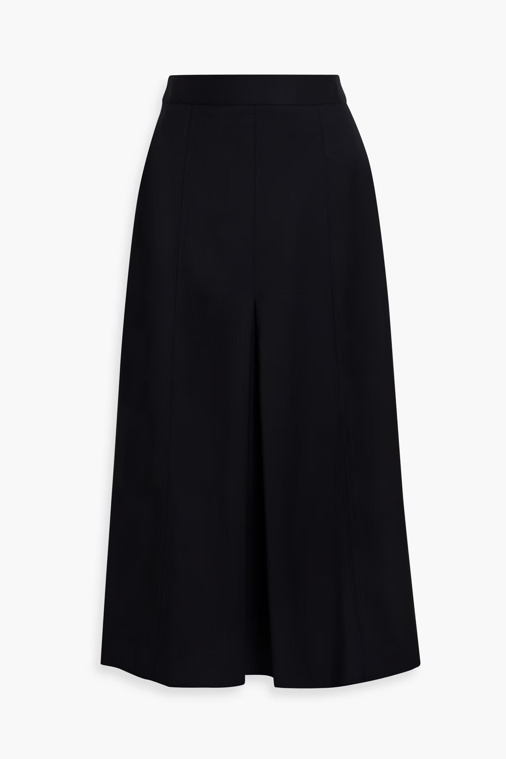 IRIS & INK Audrey pleated wool-blend twill midi skirt | Sale up to 70% off | THE OUTNET | The Outnet (UK and Europe)