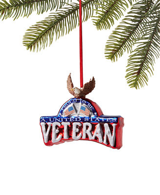 Holiday Lane All About You Veteran Ornament, Exclusively at Macy's - Macy's | Macy's