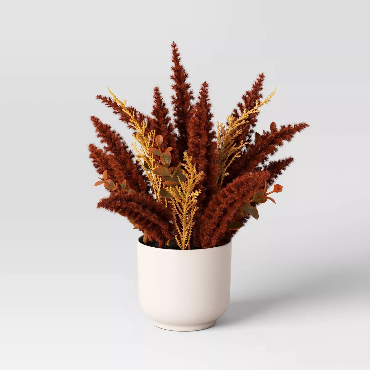11" Grass Mini Arrangement Artificial Plant Orange - Room Essentials™ | Target